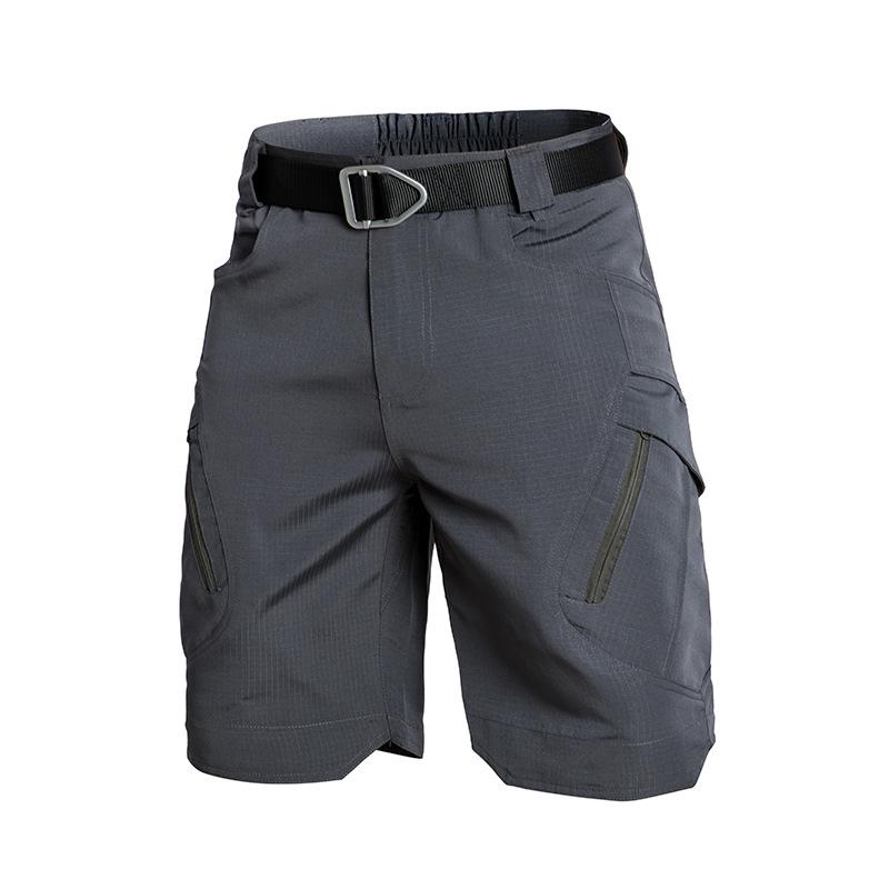 Pantalones Cortos Cargo de Verano para Hombre de Secado Rápido Ligeros Tácticos con Múltiples Bolsillos Pantalones Cortos de Pesca y Caza para Exteriores para Hombre