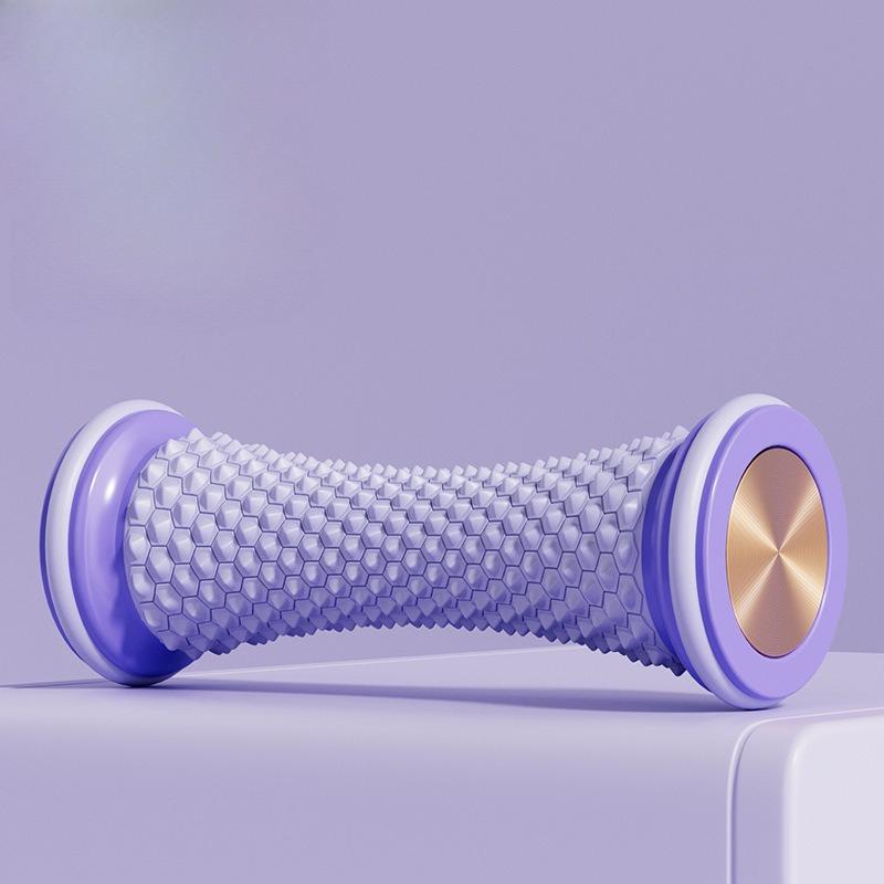 Foot Roller Yoga Massage Ball Plantar Fascia Roller Muscle Relaxation Care Plastic Manual Foot Massager