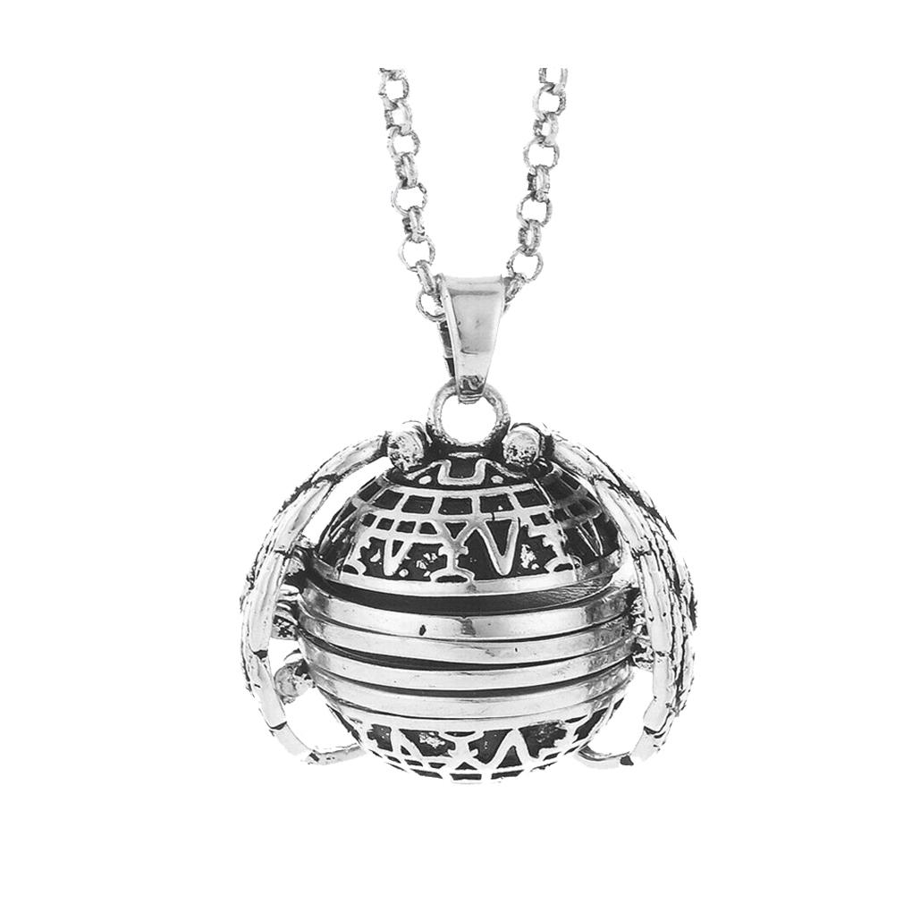 Engelsflügel-Fotoanhänger, Medaillon-Halskette mit erweiterbarem Bild – Geschenkidee