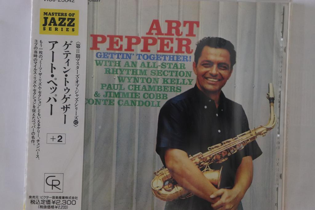 CD ART PEPPER Gettin Together 2 VICJ23642 CONTEMPORARY 1991 Japan Obi Jazz Used