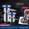 Deodorant Floor Drain Small Caliber 304 Deodorant Device Bathroom Sewer Deodorant Artifact Water Seal Tube Silicone Inner Core