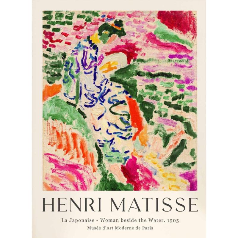 Vintage Abstrakte Matisse Ausstellung Mitte des Jahrhunderts Landschaftskunst Poster Leinwandmalerei Wanddrucke Bilder für Zimmer Heimdekor
