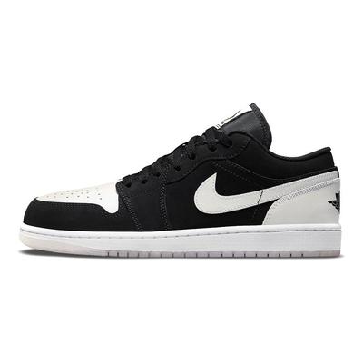 Air Jordan 1 Low SE Diamond Herren Sneaker Schwarz Weiß DH6931-001