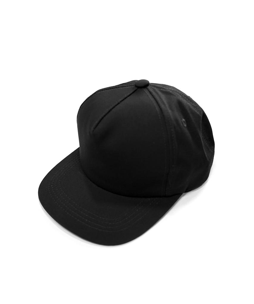 Aimnaseohyumeonbiing 5 Panel Snap Back - Black