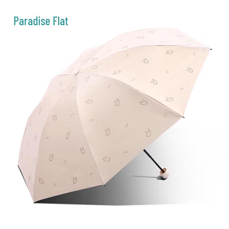 Tiangtang UV Protection Three-Fold Sun/Rain Umbrella