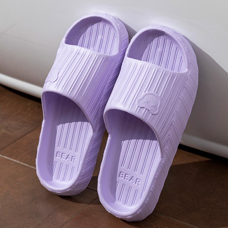 

EVA пара крутых тапочек женские летние домашние домашние ванные для купания и наступания на дерьмо толстая мягкая подошва нескользящие для улицы мужские 40/41 is suitable for 39/40 feet