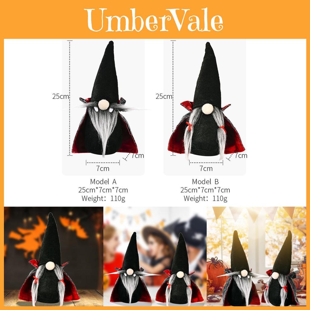 New Halloween Decoration Vampire Rudolph Doll Perfect For Festive Atmosphere And Gnome Display