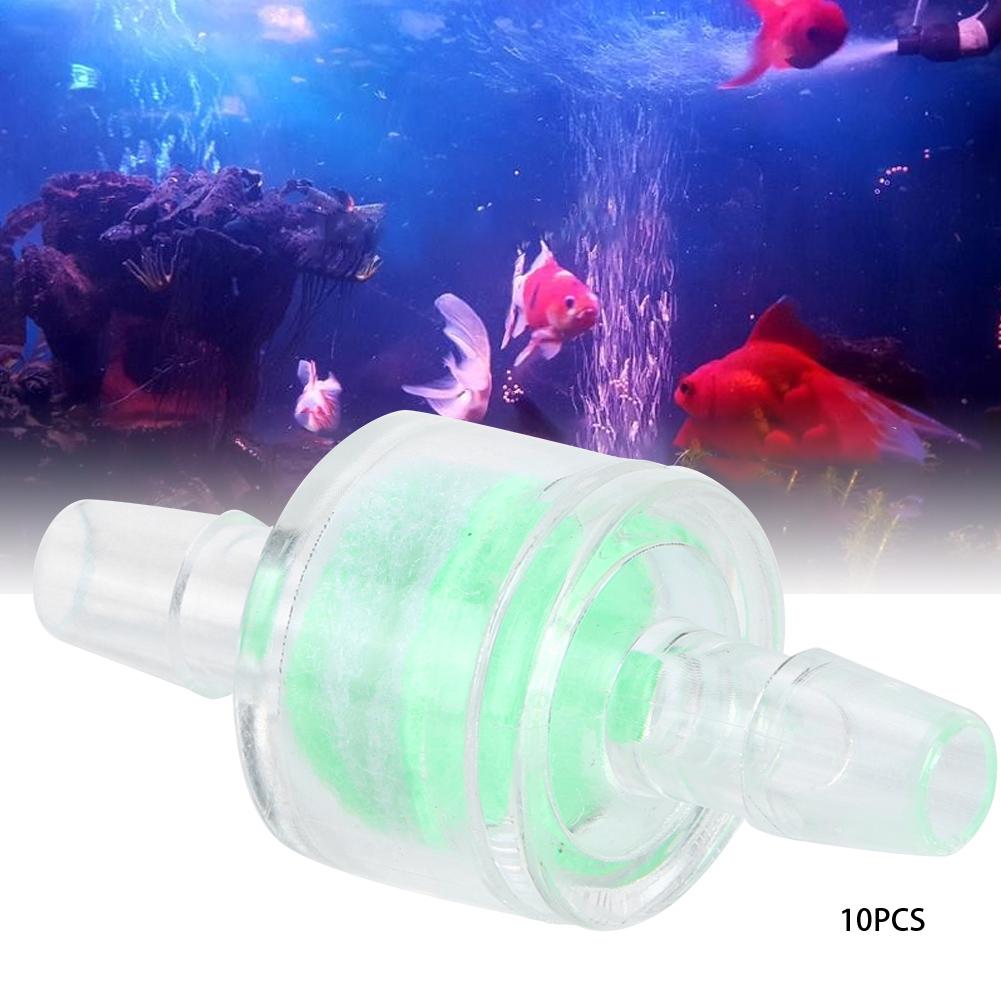 10PCS ABS Green Aquarium Water Pump Silicone Tube Filter Fish Tanks Hose Cleaning Filtration