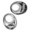 A57E-Car Styling Front Fog Light Frame Lamp Ring Cover Trim For BMW X1 E84 2009 2010 2011 2012