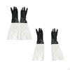 60cm Canvas Rubber Glove for Sand Blasting And Chemical Tasks