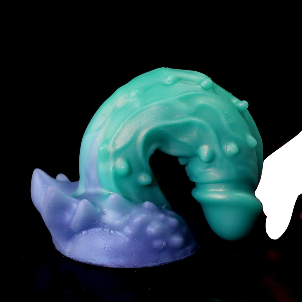 Textured Silicone Dildo for Women - Bumpy Surface G-Spot Stimulator, Soft Realistic Penis Toy, Easy Orgasm Adult Sex Toys