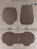 Cushion Linen Backrest Car Universal Nonslip Wearresistant Comfortable For All Seasons