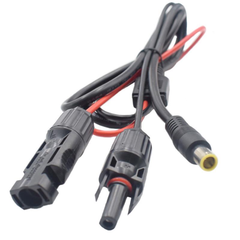 Solars Panel MC 4 to DC7.9mm Power Cable Copper Connectors for Efficients Energy Transfer