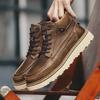 Martin Boots Autumn and Winter New High-top Men's Shoes Retro Outdoor Tooling Shoes Platform Street Tide Shoes