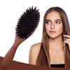 1/2PCS Brand-new Natural Boar Bristle Brush Comb Anti-Static Oval Hairdressing Hair Styly Comb Wood Woman Hairbrush