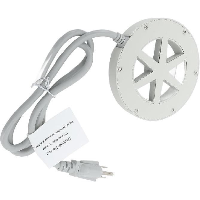 Srliya Bird Bath Heater for Outdoors Automatic Constant Temperature Heating Birdbath Water Heater Deicer for Bird Chicken