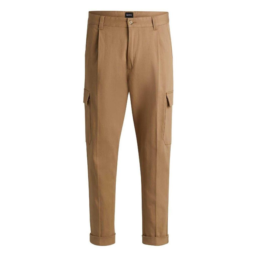 Boss Mens C-Perin Cargo Tapered Combat Trousers