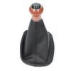 5/6 Speed Wood Grain Gear Shift Knob & Dust Boot for Volkswagen Passat B5 1996-2005 - Transmission Lever Durable Car Accessories