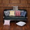 Nordic Imitation Wool Pillow Cover Diamond Lattice Plush Sofa Pillow Cushion Cover