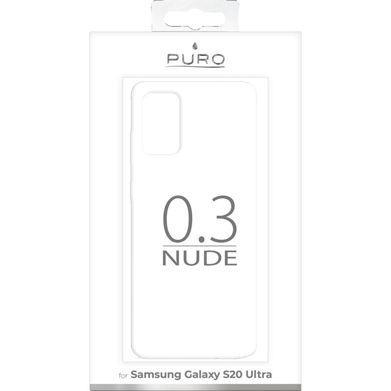 Puro 0.3 Nude - Etui Samsung Galaxy S20 Ultra (Przezroczysty)