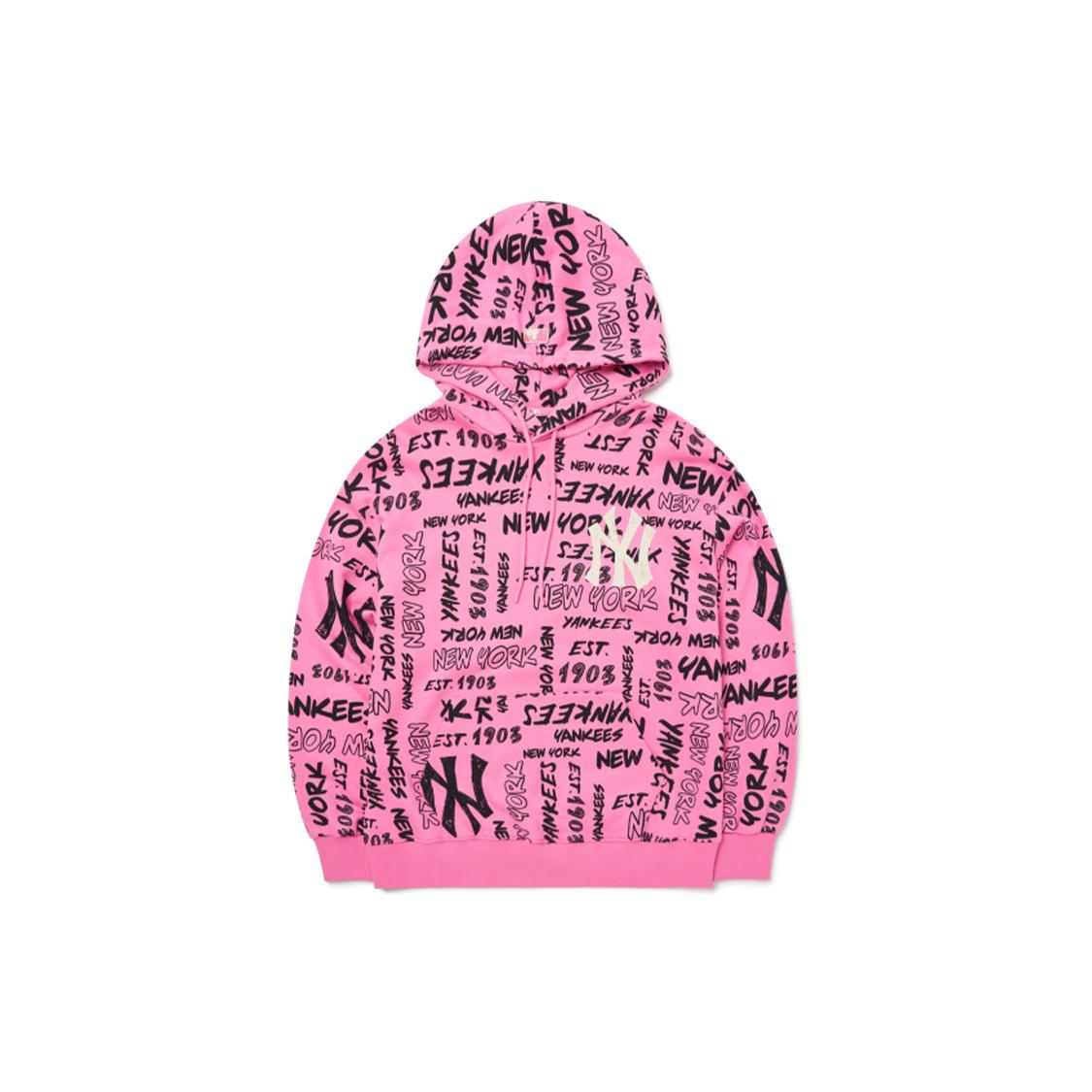 MLB New York Yankees Sweatshirts Unisex Pink Hooded Moderate Other 3AHDZ0124-50PKD S