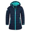 Trollkids Stavanger Coat Jr Down Coat 200g Insulation Blue/Green