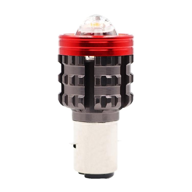 

H4 LED Headlight Bulbs High/Low Beams White LED Headlight IP67 Waterproof 1 червоний