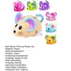 Kids Wind Up Mouse Toy Mini Cartoon Rat Clockwork Toy Toddlers Boys Girls Educational Walking
