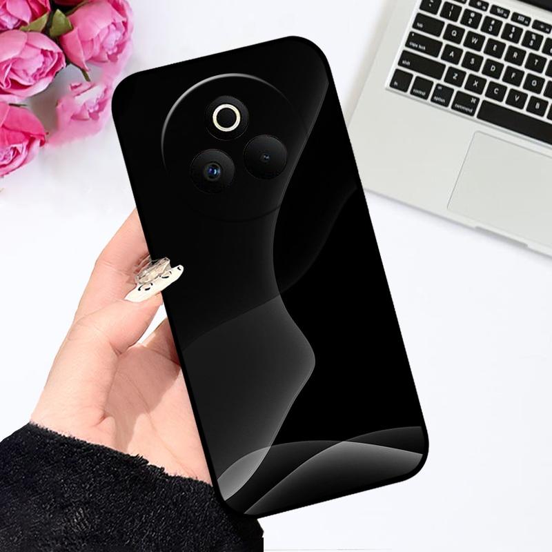 Case For Oppo Realme P3 Pro 5G Fashion Color Painted Silicone Soft Phone Cover For Realme P 3 Pro 5G Shockproof Bumper Shells