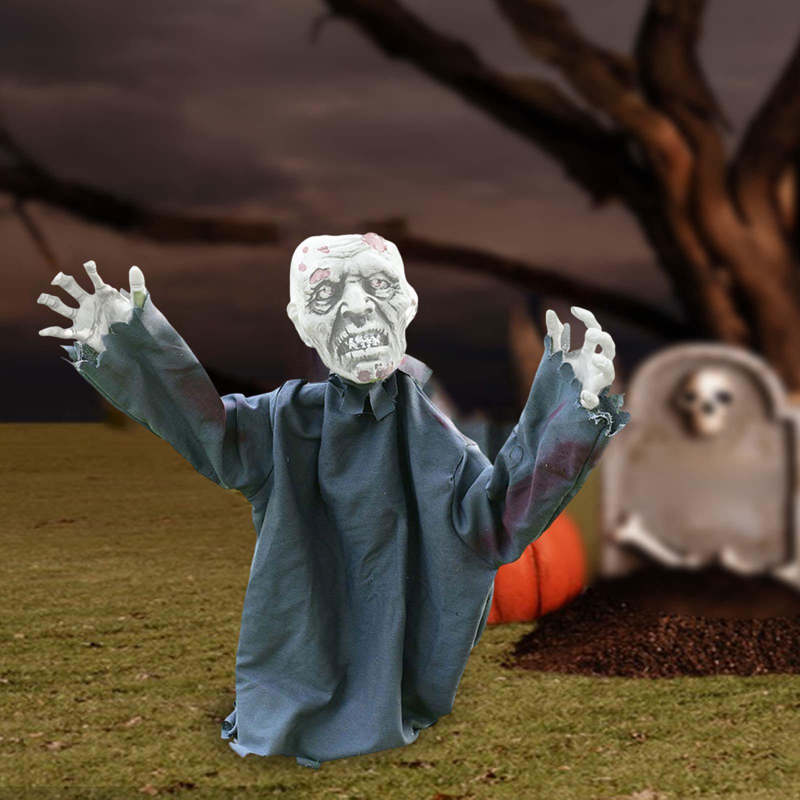 

Creepy Zombie Lawn Stake Patio Horror Theme Party Favors Prop Garden Outdoor Yard Halloween Outdoor Decoration Ornaments