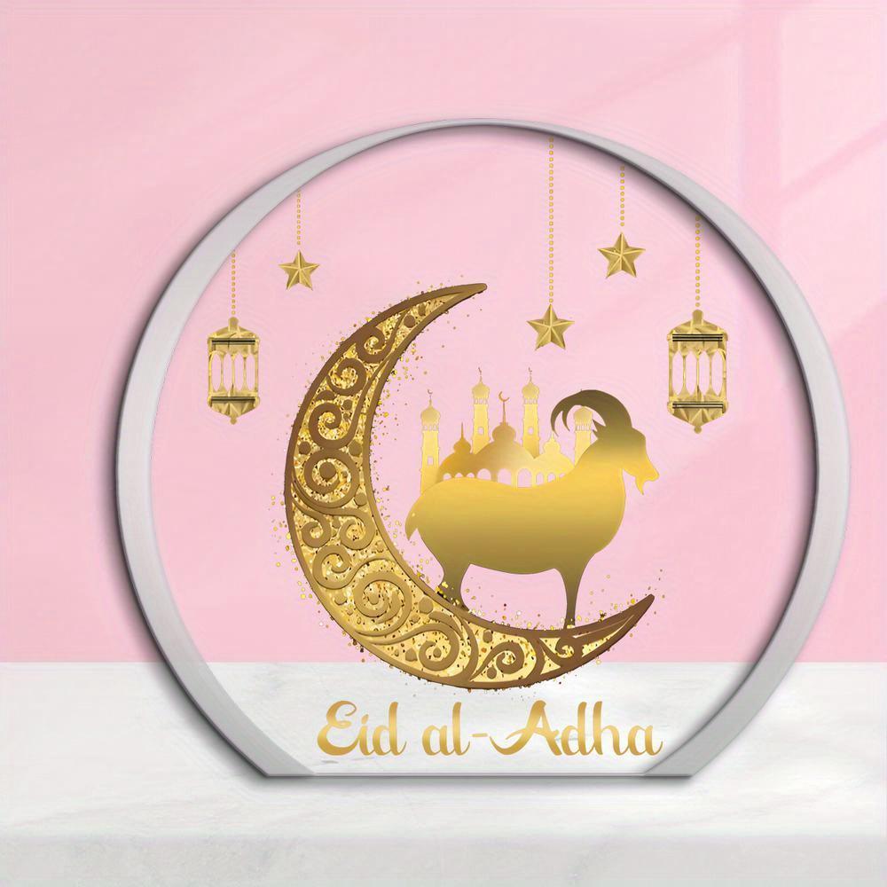 

Украшение для Ид аль-Адха, Рамадан Мубарак, мусульманский исламский праздник, используется для домашних собраний чистый