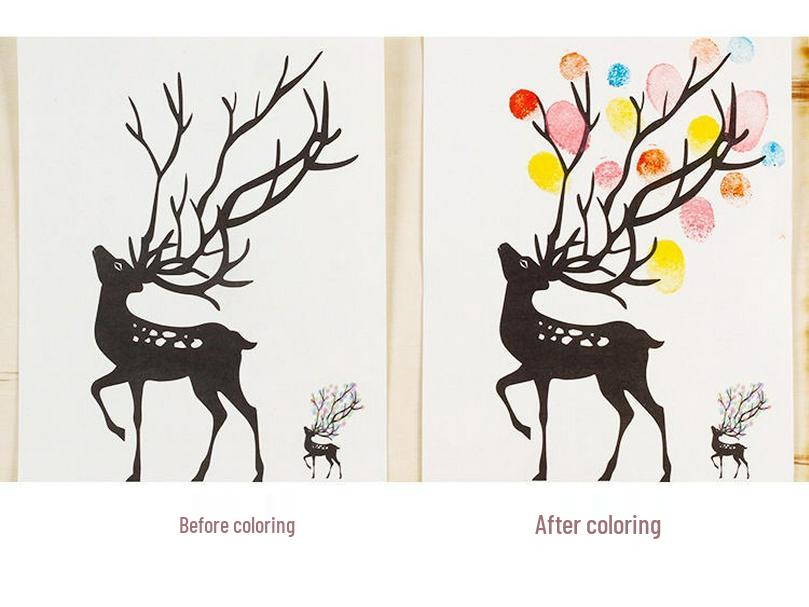 Preschool Art & Craft Materials: DIY, Finger Painting & Coloring Fun Set