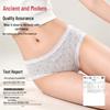 GUJIN Women's Pure Cotton Mid-High Waist Briefs