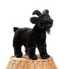Cross-Border Simulation Plush Black and White Goat Claw Machine Mall Supermarket Graduation Gift
