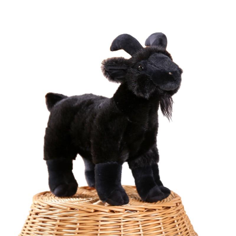 Cross-Border Simulation Plush Black and White Goat Claw Machine Mall Supermarket Graduation Gift