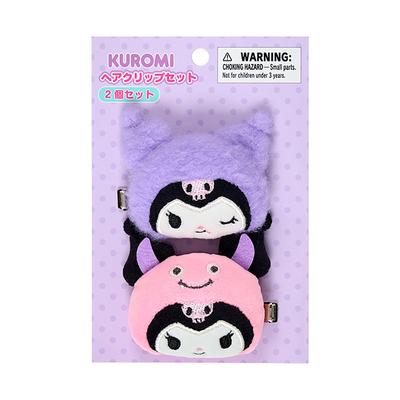 Sanrio Hair Clip Set Decorated Kuromi 114545 (My Bag)