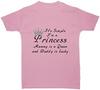 It's Simple I'm a Princess Mummy..Baby Children T-Shirt Top Newborn To 6yrs Gift
