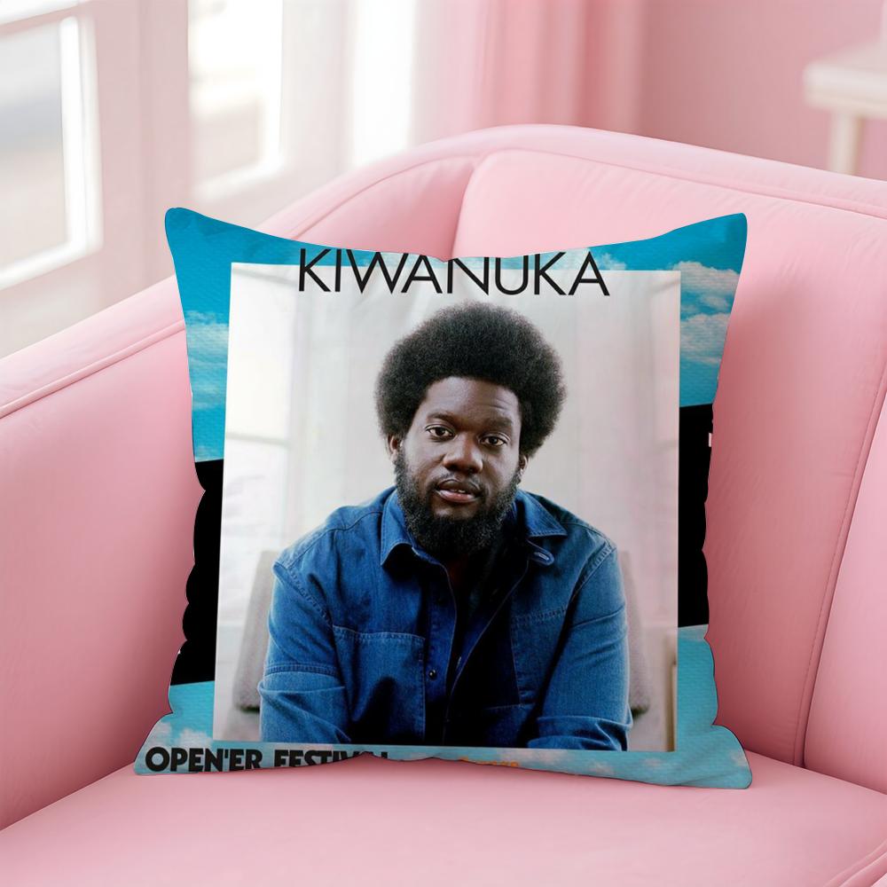 M-Michael K-Kiwanuka Наволочка для подушки Удобная двусторонняя наволочка Идеально для Автомобиля Дивана Спальни и Многого Другого 12x12Inch