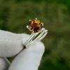Friendship Day Deal Citrine Gemstone Sterling Silver Statement Wife Ring Jewelry