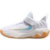 Nike Giannis Immortality 4 Low top Children's Basketball Shoes White Yellow Blue Children Aged 3 7 Years Old IH7665-100