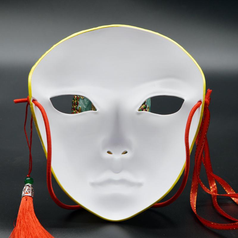 Soul Crop Full Face Mask Nightclub Bar Cos Party Hanfu Dress Up Road Chinese Mechanical Ancient Style Mask Men and Women