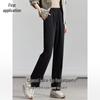 Women's High-Waist Straight-Leg Casual Sweatpants
