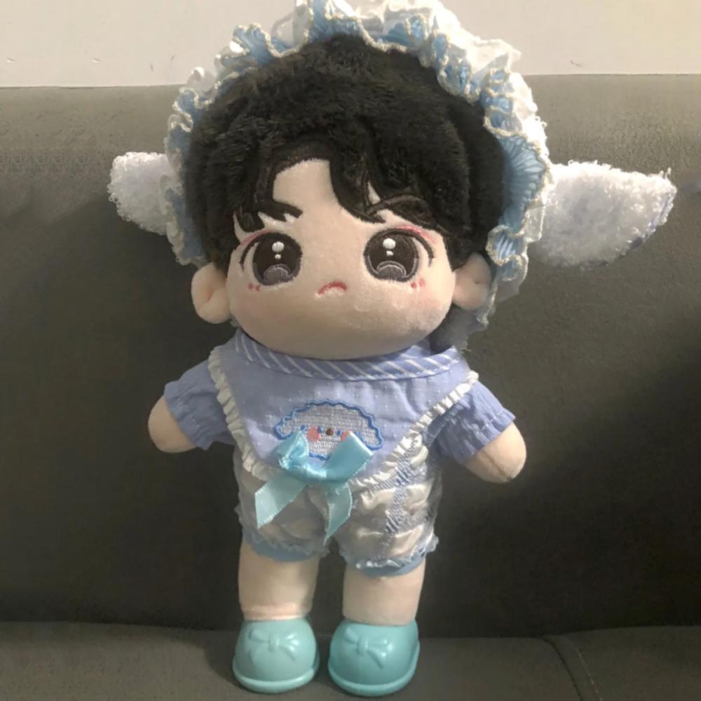 1 set Rabbit 20cm Cotton Doll Clothes Jumpsuits No Attribute Doll Clothes  20cm Cotton Doll