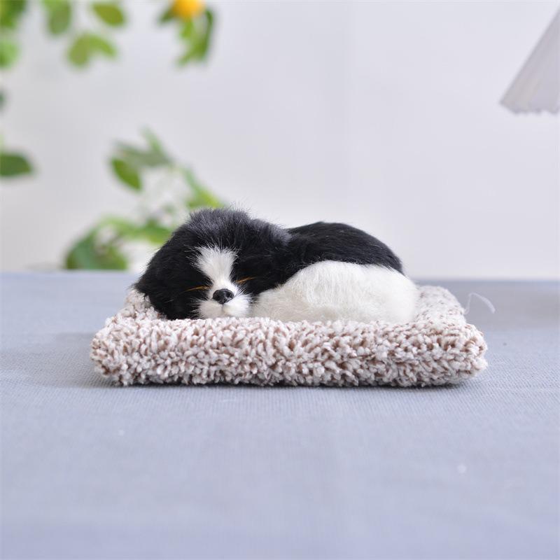 Activated Carbon Dog Ornament for Car Interior, Bamboo Charcoal Bag Decor