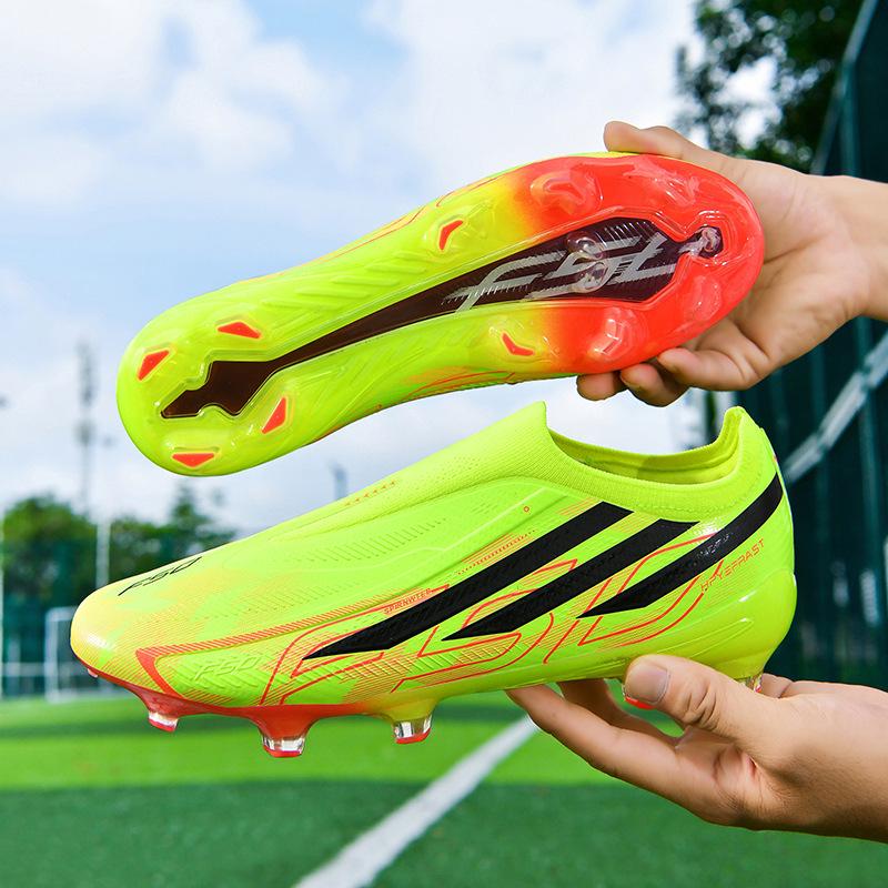 Cross Weltcup F50 Low-Top Fußballschuhe für Jugendliche & Erwachsene, Langstollen, Nocken, Sportwettkampfschuhe