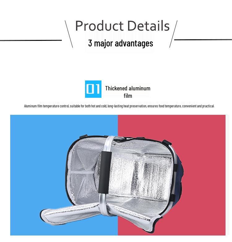 Large Insulated Picnic Basket with Foldable, Portable Design for Outdoor Use and Camping