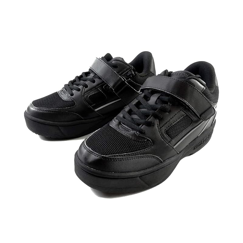 

[MUSCLETRAINER] [Yuichiro Miura s favorite new model] muscle trainer walking men s black 28.0cm 3E 1.4kg per leg walking shoes sneakers rolling gait
