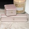 Velvet Jewelry Box, with Shock-Proof Lining Hard Case, Protects Jewelry from Oxidation And Scratches Jewelry Organizer