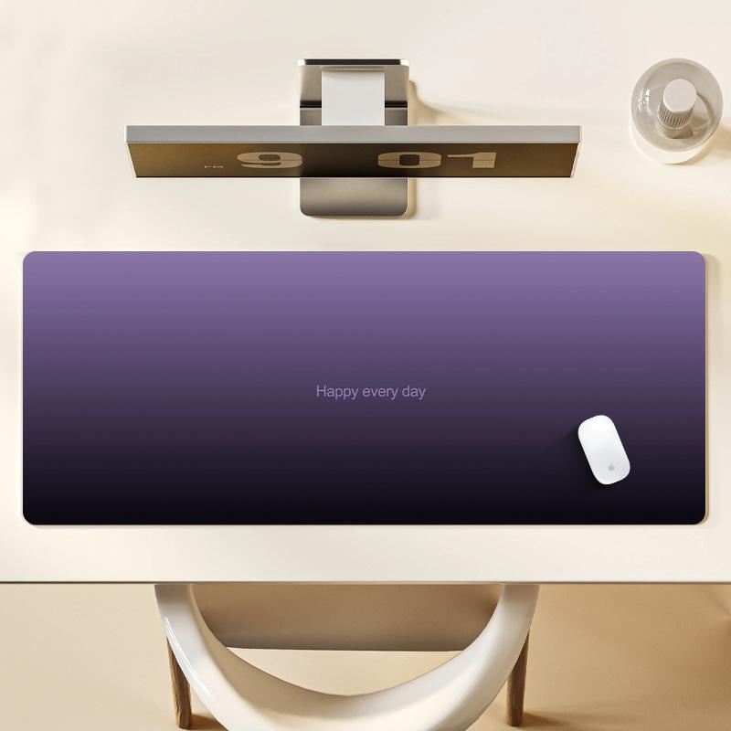 Premium Sense Gradual Change Color Mouse Pad Oversized Minimalist Ins Wind Texture E-sports Office Keyboard Desk Mat