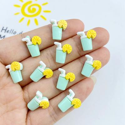 30 Stück Neue Süße Harz Cartoon Strand Kollektion Flache Rückseite Maniküre Teile Verzierungen Für Haarspangen Zubehör